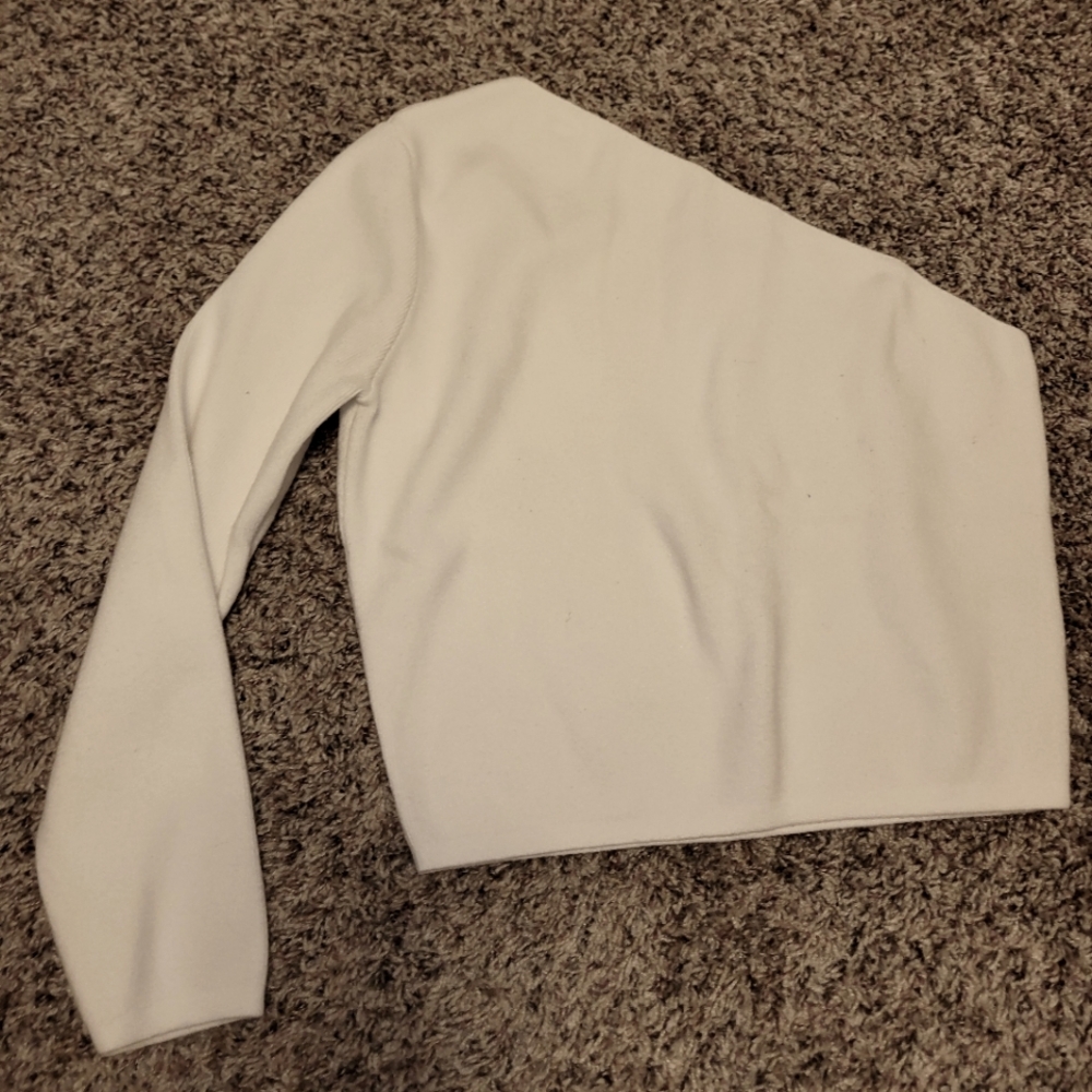 Pink Lily Boutique one sleeve sweater